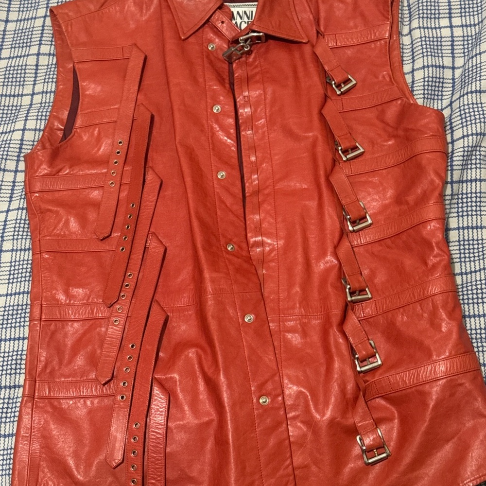 Gianni Versace Vintage Collo Vest 1992